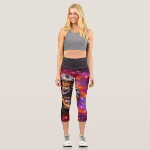Leggings Capri UEFA Cósmica