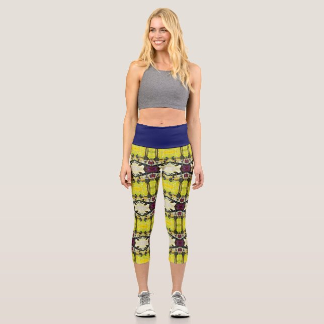 Leggings Capri Un día libre de locura (Anverso)
