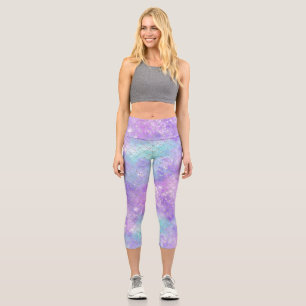 Leggings Capri Un diseño de la serie Galaxia de Sirena 11