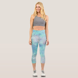 Leggings Capri Un diseño de la serie Galaxia Sirena 2