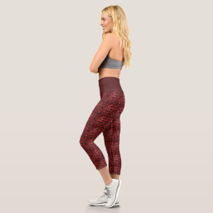 Leggings Capri Un Diseño de Serie al Estilo Vampírico 12