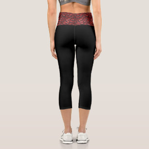 Leggings Capri Un Diseño de Serie al Estilo Vampírico 12