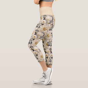Leggings Capri Un diseño de serie floral para bodas 10