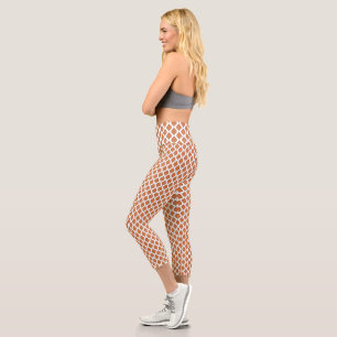 Leggings Capri Un impresionante diseño de patrones geométricos en