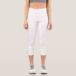 Leggings Capri Un primer plano de una superficie texturizada blan