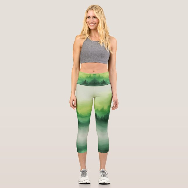 Leggings Capri Valle de ecos silenciosos (Anverso)