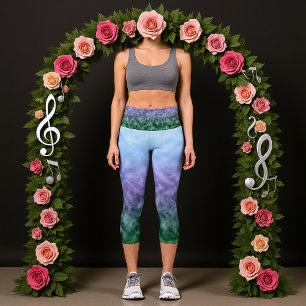 Leggings Capri Valle Pastel Susurrante