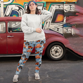 Leggings Capri Vehículos para niños