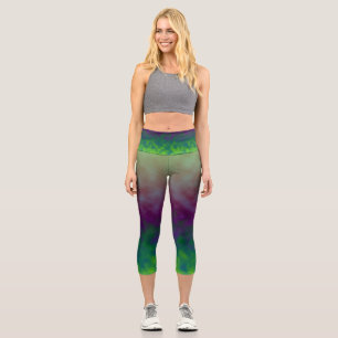 Leggings Capri Velo Verde