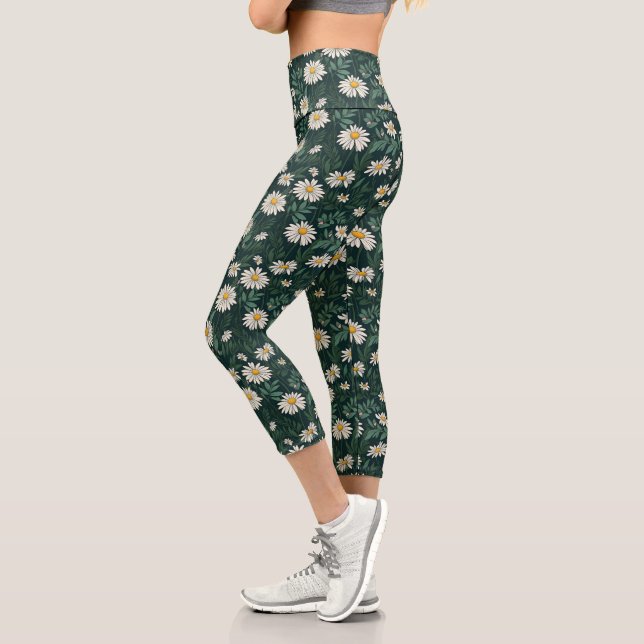 Leggings Capri Verano White Daisy Meadow (Izquierda)