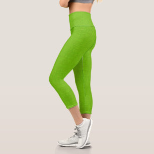 Leggings Capri Verde lima