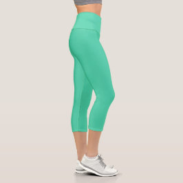 Leggings Capri Verde Mar