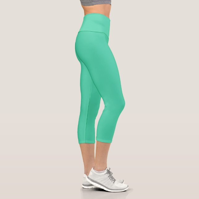Leggings Capri Verde Mar (Derecha)