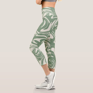 Leggings Capri Vertido - Verde