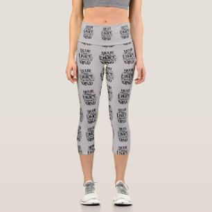 Leggings Capri Vibes positivas - Tu único límite es tu mente