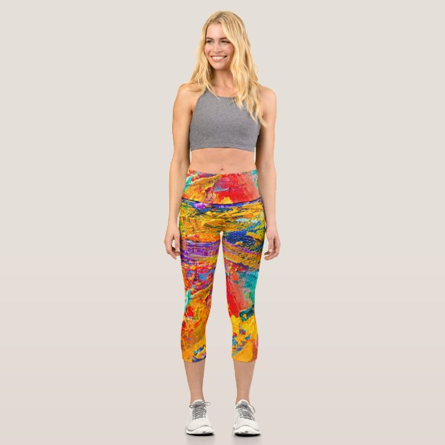 LEGGINGS CAPRI VIBRANTE (Anverso)