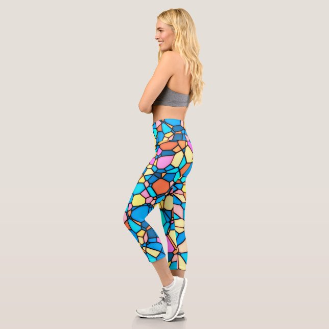 Leggings Capri Vidrio de Color Lite (Izquierda)
