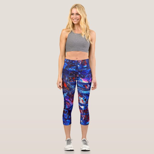 Leggings Capri Ville de nuit (Anverso)
