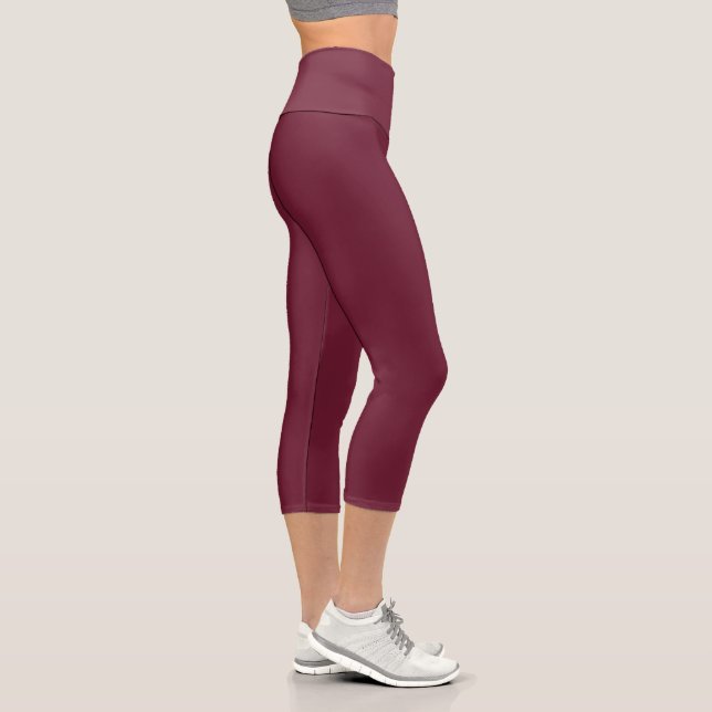 Leggings Capri Vino Tinto (Derecha)