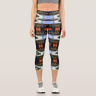 Leggings Capri Vintage Germany Estación de Munich Marienplatz