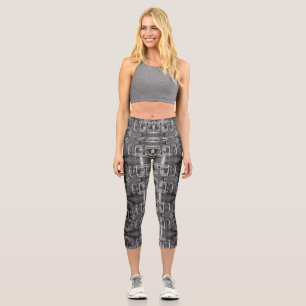 Leggings Capri Vintage Palacio de Mónaco Sala Azul Príncipe