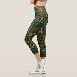 Leggings Capri Violeta y Columbina de William Morris