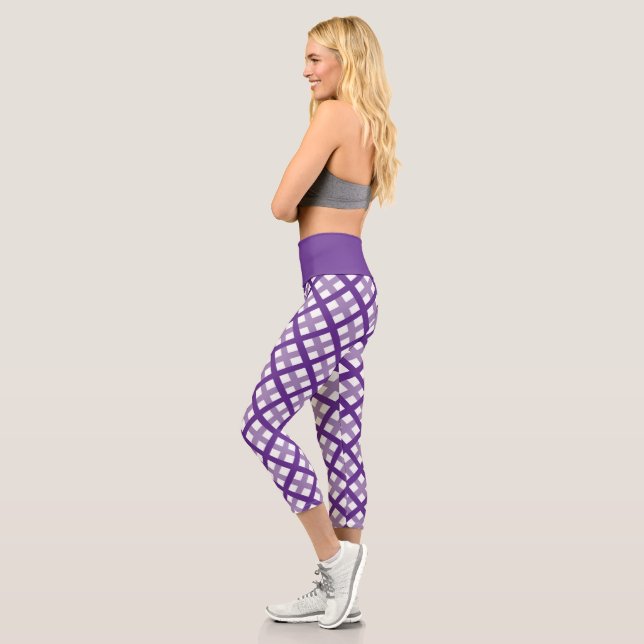 Leggings Capri Violetta Neoplaid (Izquierda)
