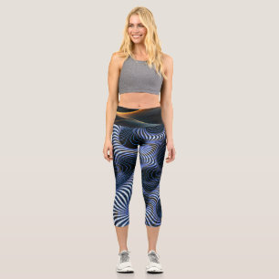 Leggings Capri VioraFlex – Capris modernos de cintura alta para e