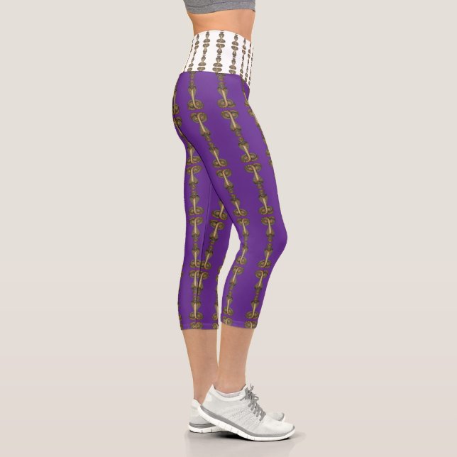 Leggings Capri Wadjet – Ägyptische Schlangengöttin´7 (Derecha)