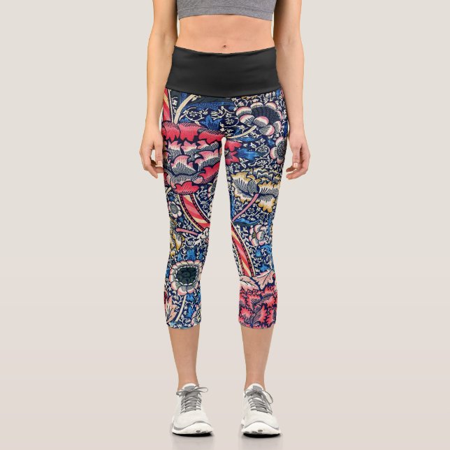 Leggings Capri Wandle, William Morris (Anverso)