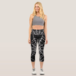 Leggings Capri Web oscura