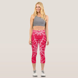 Leggings Capri Web rosa