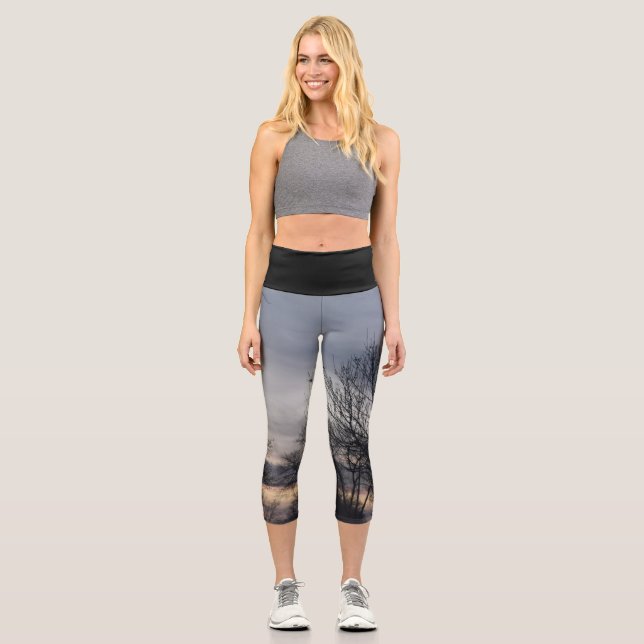 Leggings Capri Whispers of Winter  (Anverso)