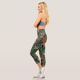 Leggings Capri William Morris Compton Wallpaper Classic