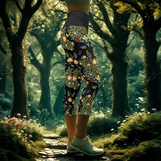Leggings Capri William Morris Floral (Subido por el creador)