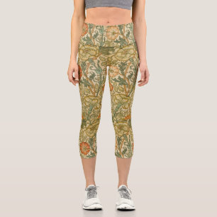 Leggings Capri William Morris - Rosa y Rosa de época