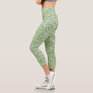 Leggings Capri William Morris Willow Flower Classic