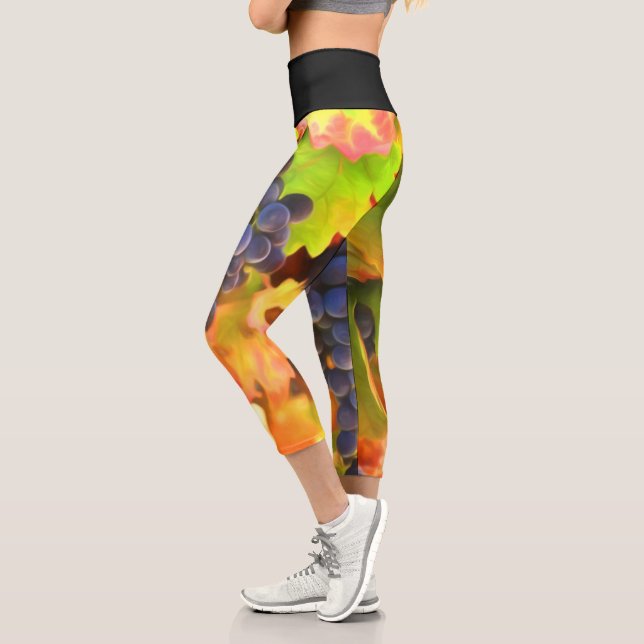 Leggings Capri Wine Country Fun (Izquierda)