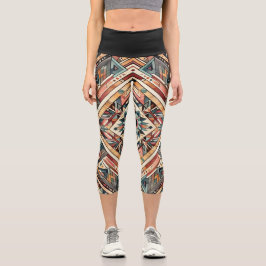Leggings Capri Wisdom Seeker