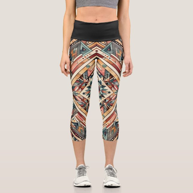 Leggings Capri Wisdom Seeker (Anverso)