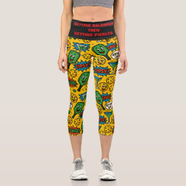 Leggings Capri Yoga balanceado y balanceado