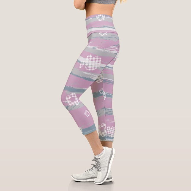 Leggings Capri Yoga Capris – Gingham Orchard (Izquierda)