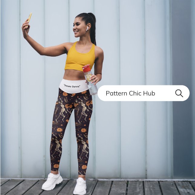 Leggings Capri Yoga Pants Estil entrenamiento Divertido Ejercicio (Subido por el creador)