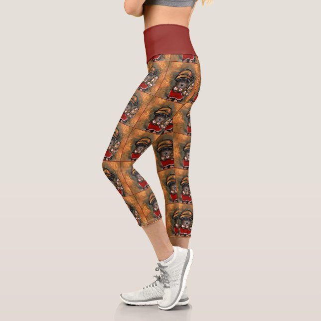 Leggings Capri Yorkie Poo  (Izquierda)