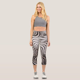 Leggings Capri Zebra rock! 