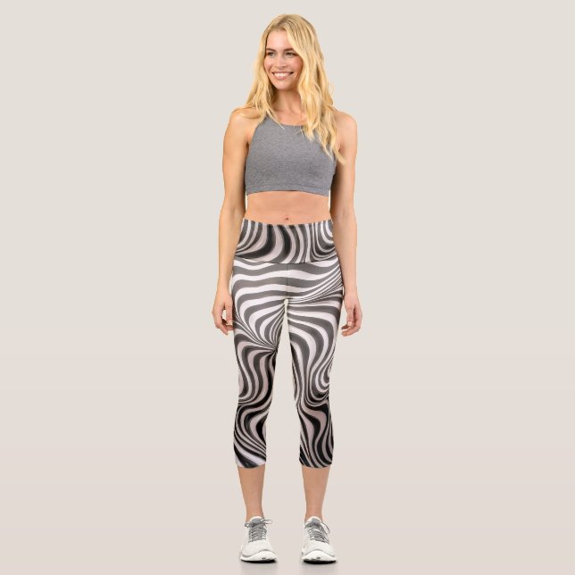 Leggings Capri Zebra rock!  (Anverso)