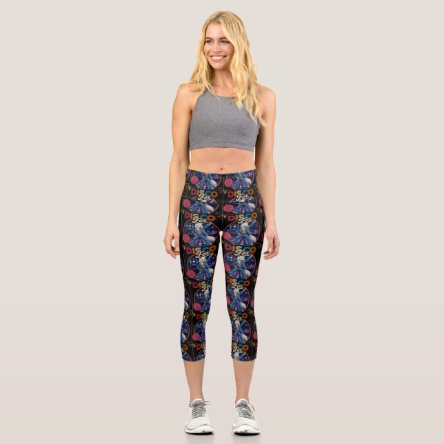 Leggings Capri Zorro de discoteca (Anverso)