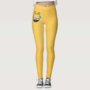 Leggings Cara con lágrimas de alegría