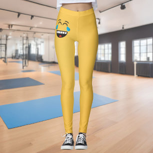 Leggings Cara Con Lágrimas De Alegría