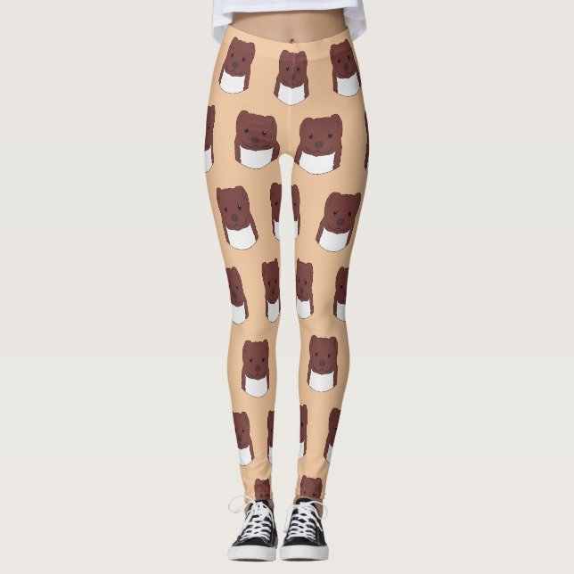 Leggings Cara de Comadreja (Anverso)